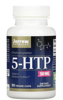 Jarrow Formulas 5-HTP (5-гидрокситриптофан) 50 мг 90 вег капсул