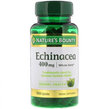 Nature's Bounty Echinacea (Эхинацея) 400 мг 100 капсул