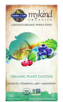 Garden of Life Organic Plant Calcium (органический растительный кальций) 180 вег таблеток