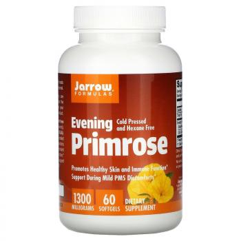 Jarrow Formulas Evening Primrose (примула вечерняя) 1300 мг 60 капсул
