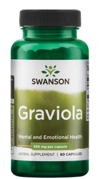 Swanson Graviola (Гравиола) 530 мг 60 капсул