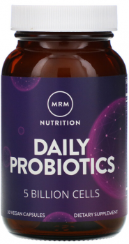 MRM Daily Probiotics 5 Billion Cells (Ежедневный пробиотик 5 млрд клеток) 30 капсул
