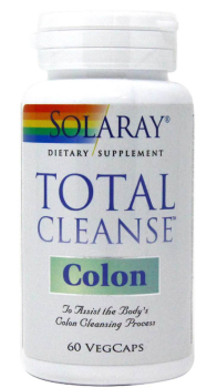 Solaray Total Cleanse Colon (помощь очищению толстой кишки) 60 капсул