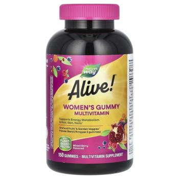 Nature's Way Alive! Women's Gummy Multivitamin (мультивитамины для женщин) 150 жевательных таблеток