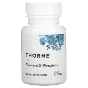 Thorne Research Riboflavin 5'- Phosphate (Рибофлавин 5' фосфат) 60 капсул