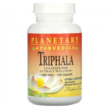 Planetary Herbals Ayurvedics Triphala (Трифала) 1000 мг 120 таблеток