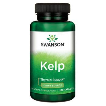 Swanson Kelp Iodine Source (Водоросли Источник йода) 225 мкг 250 таблеток