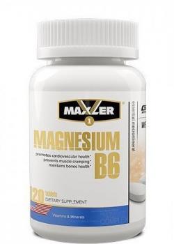 Maxler Magnesium B6 120 таблеток