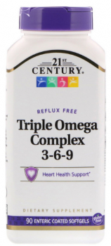 21st Century Triple Omega Complex (Тройной Омега Комплекс) 3-6-9 90 капсул