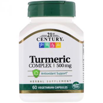 21st Century Turmeric Complex (Комплекс с куркумой) 500 мг 60 капсул