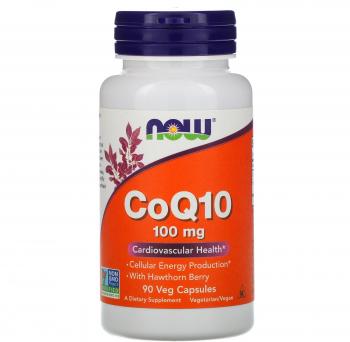 NOW CoQ10 100 мг 90 вег. капсул