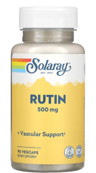 Solaray Rutin (Рутин) 500 мг 90 вег капсул