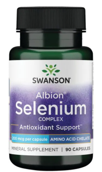 Swanson Albion Selenium Complex (Селен) 200 мкг 90 капсул