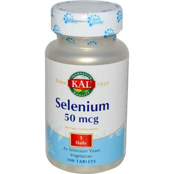 KAL Selenium (Селен) 50 мкг 100 таблеток