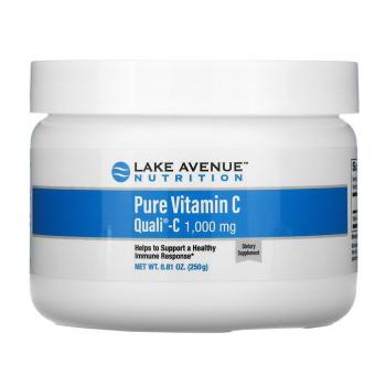 Lake Avenue Nutrition Pure Vitamin C Quali-C (чистый витамин С в порошке) 1000 мг 250 г