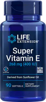 Life Extension Super Vitamin E (Супер витамин Е) 400 МЕ 90 капсул