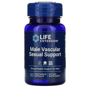 Life Extension Male Vascular Sexual Support (Поддержка сосудов и половой функции для мужчин) 30 капсул