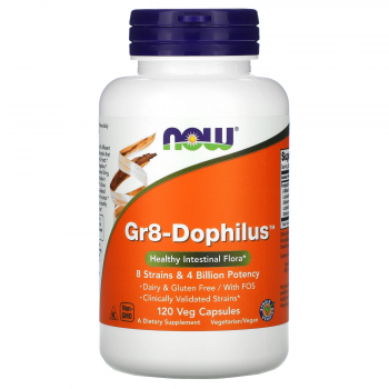 NOW Gr8-Dophilus 120 капсул