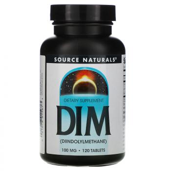 Source Naturals DIM (Дииндолилметан) 100 мг 120 таблеток