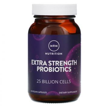 MRM Nutrition Extra Strength Probiotics (пробиотики с повышенной силой действия) 25 млрд клеток 30 растительных капсул