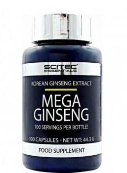 Scitec Essentials Mega Ginseng (экстракт корейского женьшеня) 100 капсул