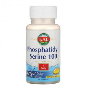 KAL Phosphatidylserine (Фосфатидилсерин) 100 мг 30 гелевых капсул