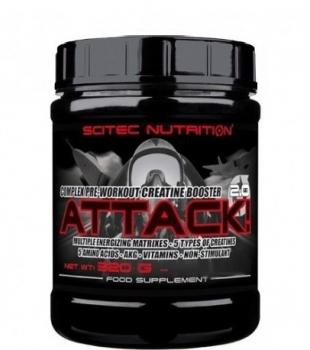 Scitec Nutrition Attack 2.0 320 гр