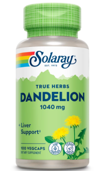 Solaray Dandelion Root (Корень Одуванчика) 520 мг 100 капсул