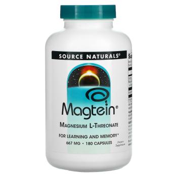 Source Naturals Magtein (магний L-треонат) 667 мг 180 капсул