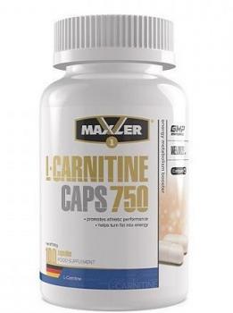 Maxler L-Carnitine (L-Карнирин) 750мг 100 капсул