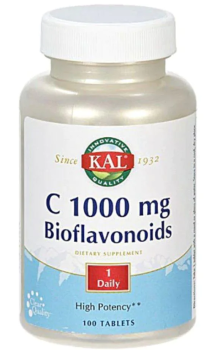 Kal C 1000 with Bioflavonoids (Витамин С) 1000 мг 100 таблеток