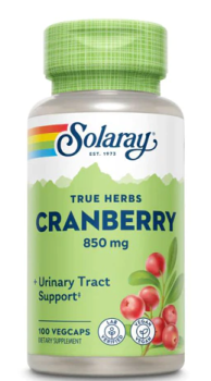 Solaray Cranberry (Клюква) 850 мг 100 вег капсул