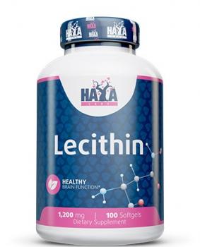 Haya Labs Lecithin (Лецитин) 1200 мг 100 мягк. капсул