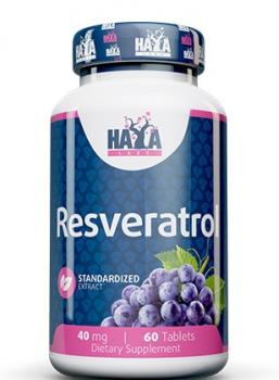 Haya Labs Resveratrol (Ресвератрол) 40 мг 60 таблеток