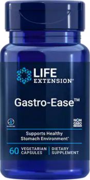 Life Extension Gastro-Ease (добавка для пищеварения желудка) 60 вег. капсул