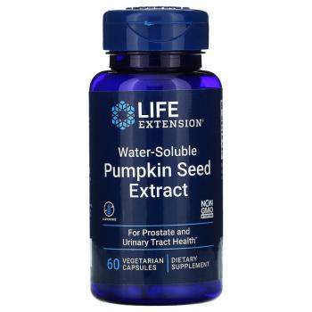 Life Extension Water-Soluble Pumpkin Seed Extract (водорастворимый экстракт семян тыквы) 60 капсул