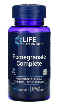 Life Extension Pomegranate Complete (Комплекс с гранатом) 30 гелевых капсул