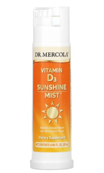 Dr. Mercola Vitamin D3 Sunshine Mist (спрей с витамином D3) 25 мл