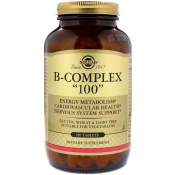 Solgar B-COMPLEX "100" 250 таблеток