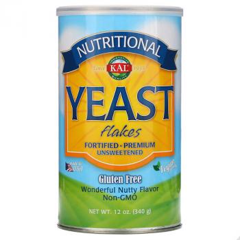 KAL Yeast Flakes Unsweetened (дрожжевые хлопья несладкие) 340 г