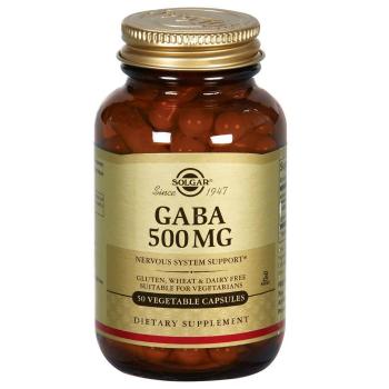 Solgar GABA (ГАМК) 500 мг 50 капсул