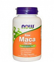 NOW MACA 750 мг 90 капсул