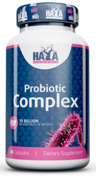 Haya Labs 10 Billion Acidophilus & Bifidus Probiotic Complex (Комплекс пробиотиков) 60 капсул