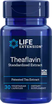 Life Extention Theaflavin Standardized Extract (Стандартизированный экстракт теафлавина) 30 капсул