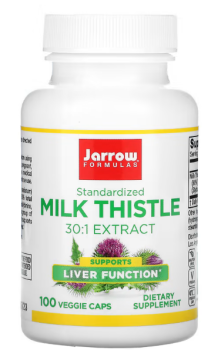 Jarrow Formulas Standardized Milk Thistle (Экстракт расторопши) 150 мг 100 растительных капсул