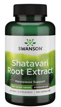 Swanson Shatavari Root Extract (экстракт корня шатавари - стандартизированный) 500 мг 120 капсул