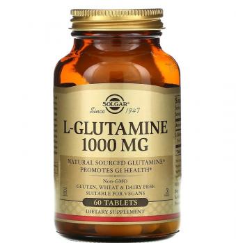 Solgar L-Glutamine (Л-Глютамин) 1000 мг 60 таблеток