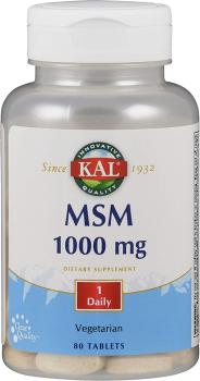 KAL MSM (МСМ) 1000 мг 80 таблеток