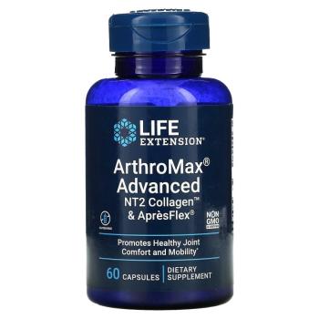 Life Extension ArthroMax Advanced NT2 Collagen & ApresFlex 60 капсул