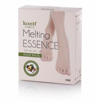 Koelf Маска-носочки для ног смягчающая Melting ESSENCE Foot Pack, 1 ШТ